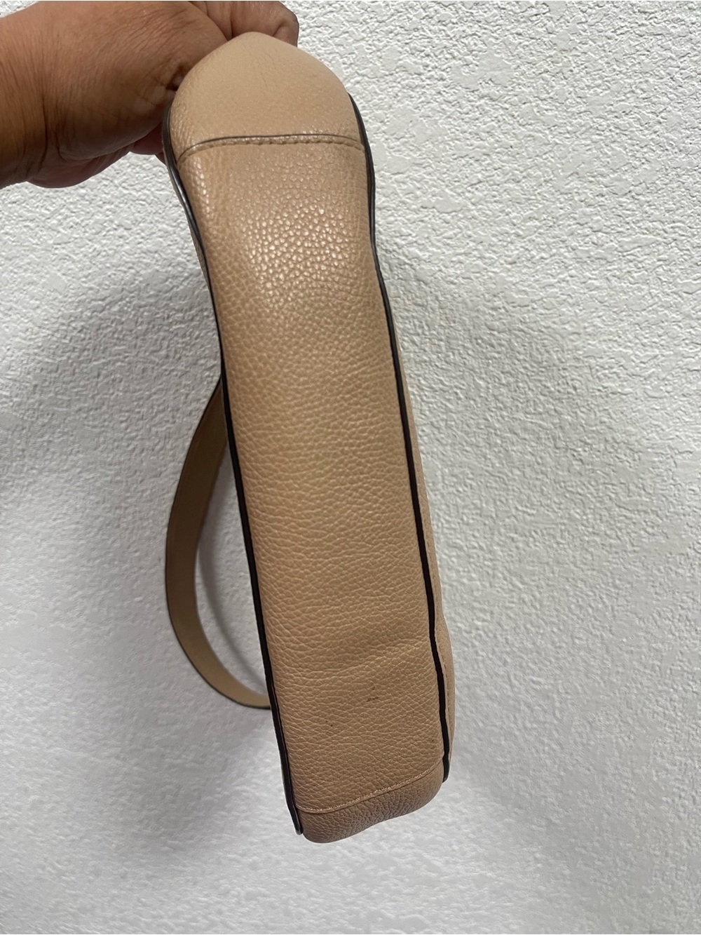coach purse small shoulder bag light tan  #117880-56819 no stains - Picture 10 of 12